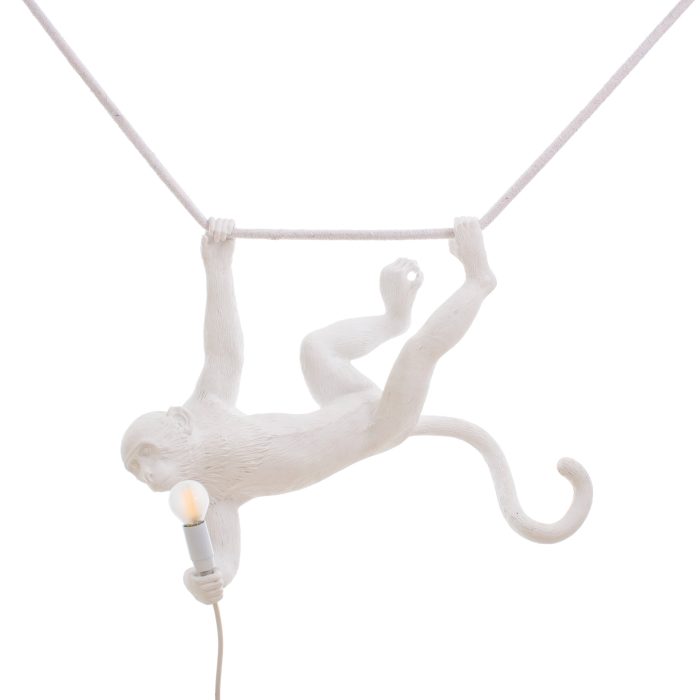The Monkey Lamp Swing White