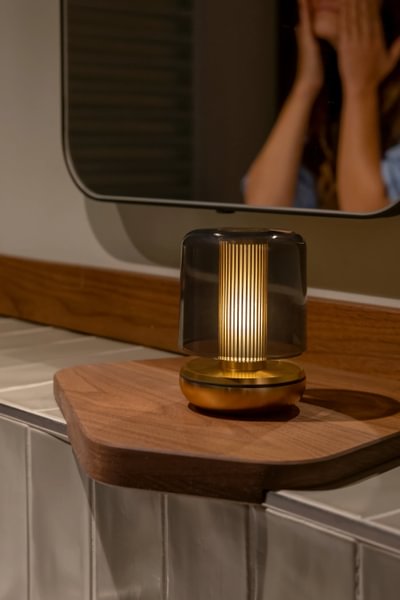 Firefly Gold Smoked - bathroom - Small